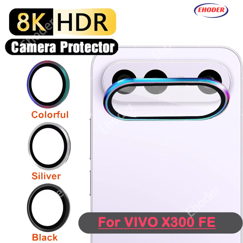 แหวนโลหะป้องกันฟิล์มกล้องสําหรับ VIVO X300 FE 5G 4G 2026 คลุมทั้งหมดสําหรับ VIVOX300FE VIVOX300 X300FE เลนส์
