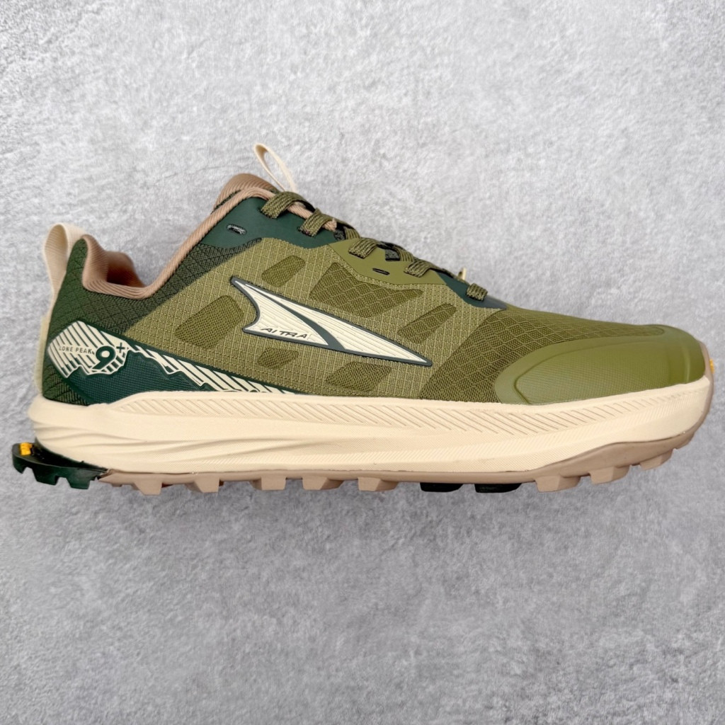 Altra Lone Peak 9 Altra Lone Peak 9 สบาย All-Match Anti-Slip ทนต่อการสึกหรอ Low-Top รองเท้าวิ่งกลางแ