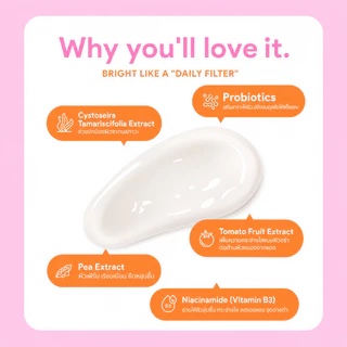 ซื้อ 1 แถม 1🔥โทนอัพฟิลเตอร์ชับบี้ Chubby Daily Filter Tone Up 100g เกลี่ยง่าย ปรับผิวไบร์ทขึ้น บำรุงและกระชับผิว