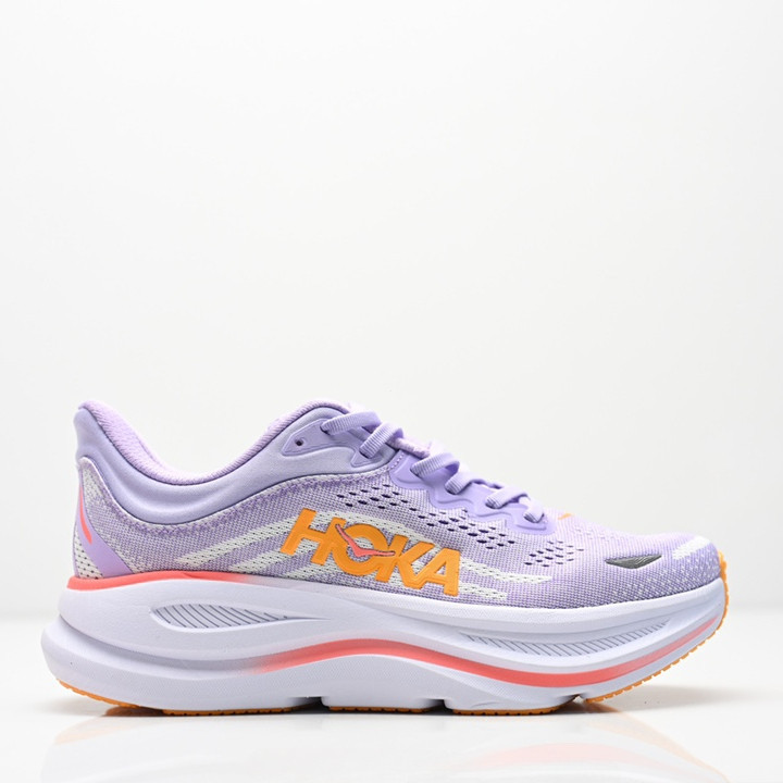 HOKA BONDI 9 รองเท้าวิ่งถนนสําหรับบุรุษและสตรีระบายอากาศได้น้ําหนักเบาสบายรองเท้ากีฬากันลื่นกันกระแท