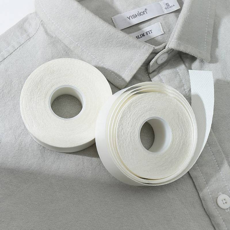 NFE 1 ม้วน Self กาวคอจัดแต่งทรงผมเทปไม่ Warp เสื้อ Ne Protector แผ่นเสื้อ COLLAR สนับสนุน Sweat-remo