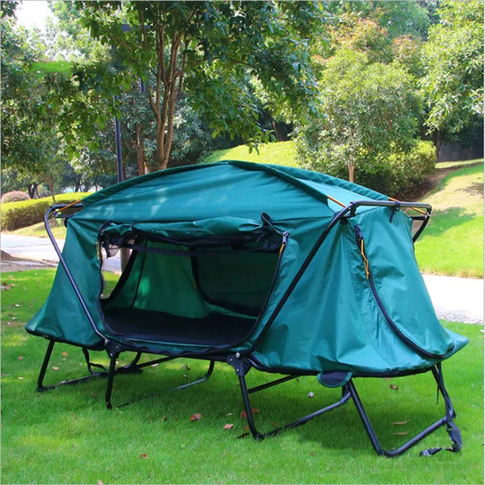 NewOff Ground Cot เต็นท์ Ultralight เต็นท์พับ Camping Cot เตียงกันน้ํา Cot เต็นท์