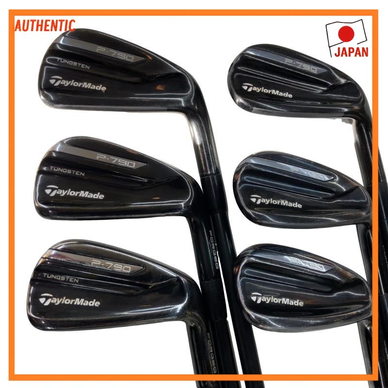 【Direct from JAPAN】[มือสอง] ไม้กอล์ฟ TaylorMade P-790 BLACK 6S IR Dynamic Gold 105 (Flex S) สำหรับผู