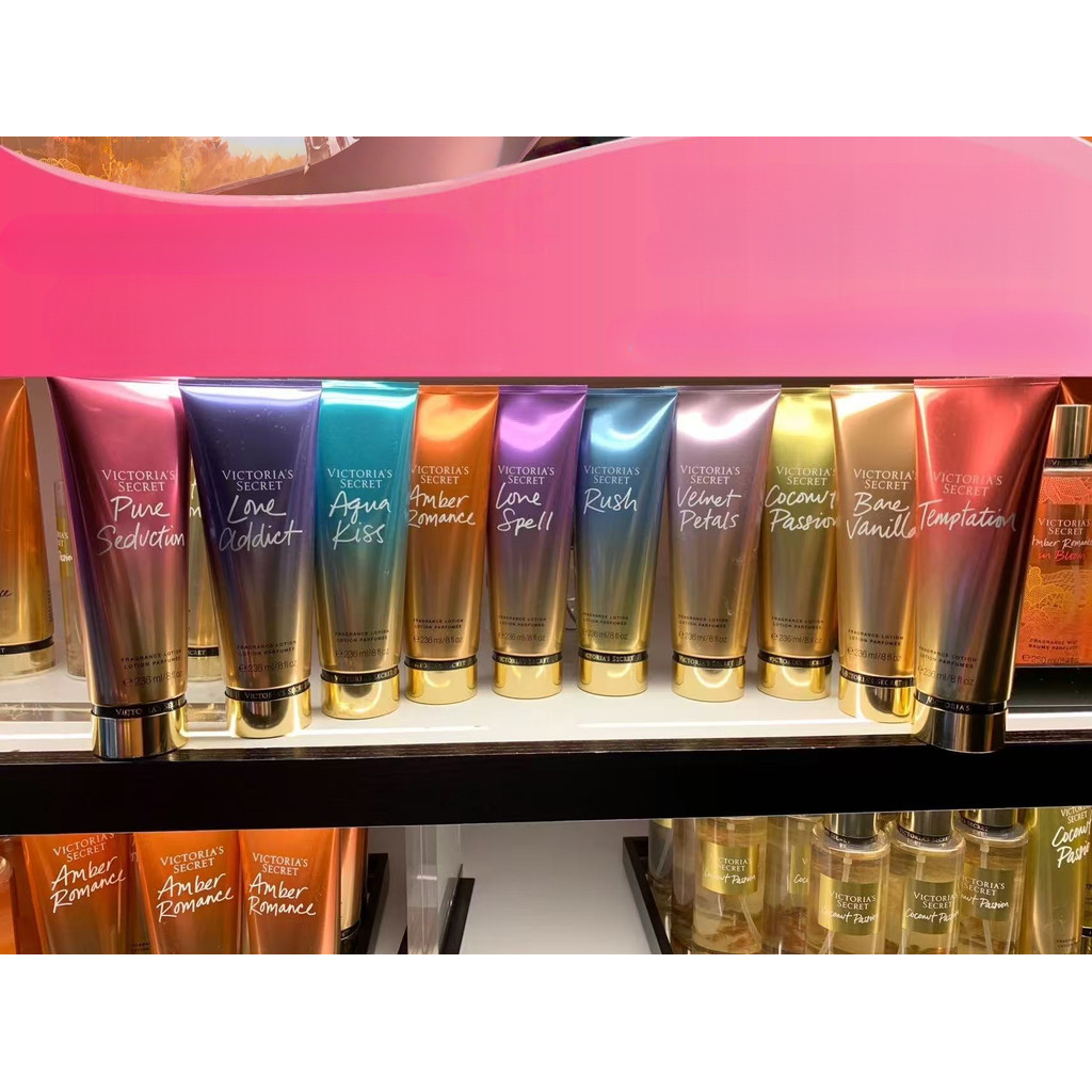 Victorias Secret โลชั่นบํารุงผิวกลิ่นหอมสไตล์ใหม่ให้ความชุ่มชื้นให้ความชุ่มชื้นกลิ่นหอมสดชื่นติดทนนาน