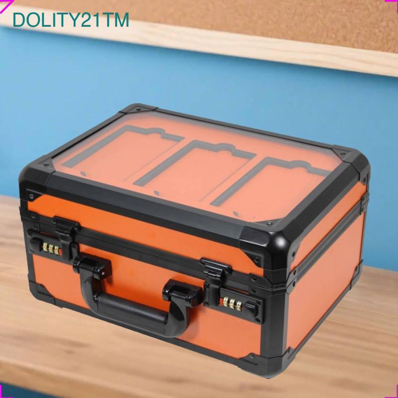 [dolity21tm] Graded Card Storage Box Card Holder Sport Card Case with Locks Trading Card Storage Box