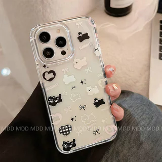 น่ารัก แมวสีดำ สวยงาม เคส For VIVO V60 V50 Lite V30 V29 V27 S17 Pro V29E Y93 Y91C Y29 Y31Pro Y15S Y15A Y01 4G T4X