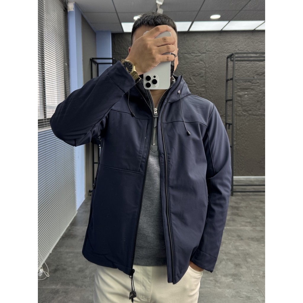 Svip Tsuta 5K + Functional ขนแกะซับ Soft Shell ผู้ชายฤดูใบไม้ร่วงกลางแจ้ง Hooded หนา Warm Casual เสื