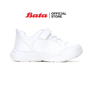 Bata บาจา Bubble Gummer รองเท้านักเรียน รองเท้าผ้าใบนักเรียน สำหรับเด็กผู้หญิง สีขาว รหัส 3411150