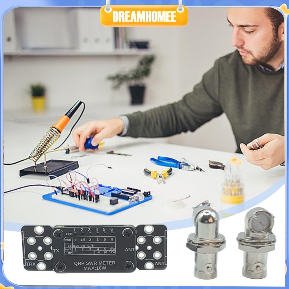 [dreamhomee.th] Mini Power SWR Meter 3-30MHz HF Short Wave Standing Wave Meter 12W Stand Wave Meter 
