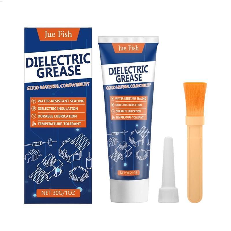 จาระบีเบรคประสิทธิภาพสูงน้ํามันหล่อลื่นรถยนต์พร้อมแปรง Dielectric Grease Marine สําหรับ RV รถบรรทุกซ