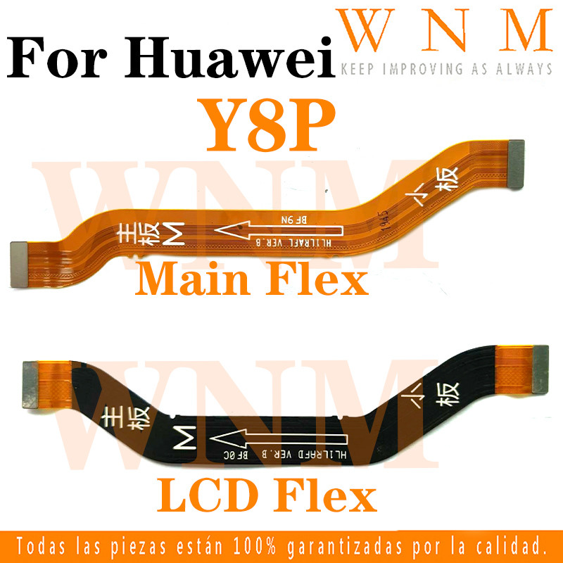 สาย LCD Flex สําหรับ Huawei Y8P ขั้วต่อ LCD เมนบอร์ดหลัก Flex Cable