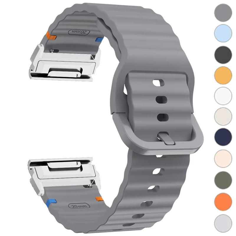 Quickfit 20 มม.22 มม.26 มม.สําหรับ Garmin Fenix 8 51 มม.7X 7 Pro Fenix 6X 6 5X 5Plus Tactix 7 Quick Fit กีฬาซิลิโคน Forerunner 965 945 สายคล้อง