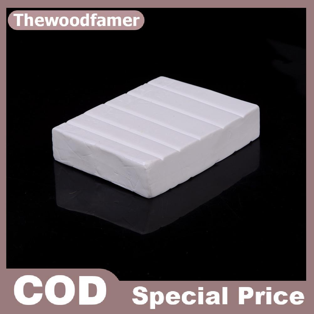 Thewoodfamer เตาอบ-อบ Clay Fimo Polymer Clay Figuline 250g/paet สีขาวสี Soft Cay การสร้างแบบจําลอง E