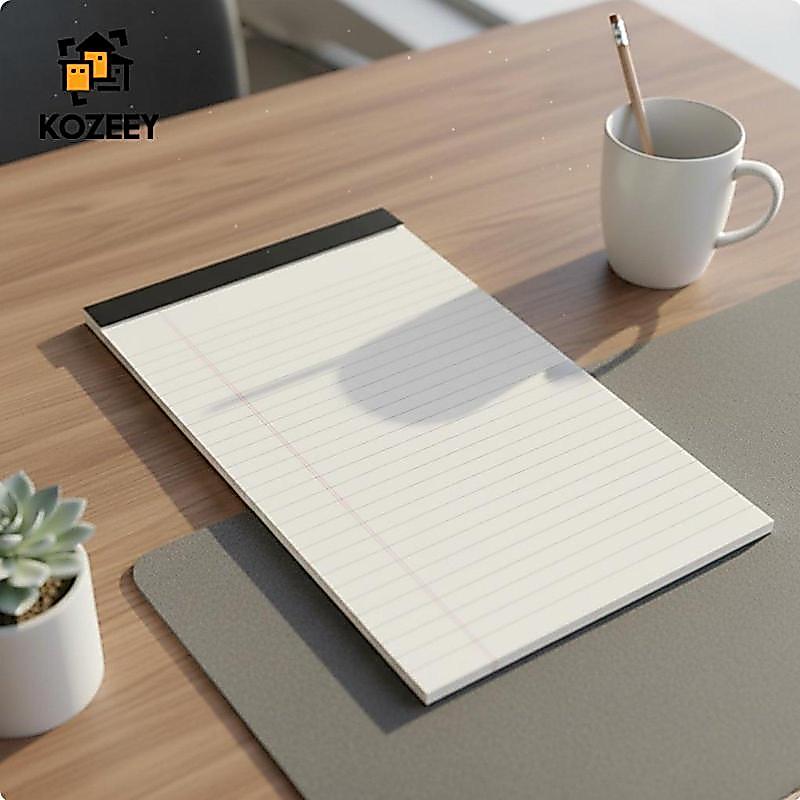 [KOZEEY] SiaBiced Medium Tear-off Notepad ไม่มีหมึก Bleed Writing Lined Writing Pad ทนทาน Backing Board การเขียนสําหรับนักเรียน ห้องเรียน การประชุม