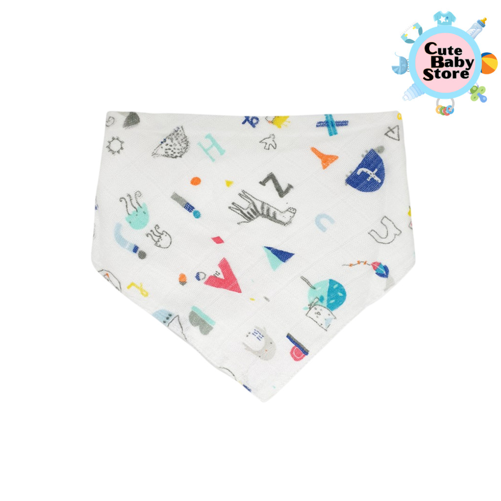 ANGEL DEAR BABY BIBS - ANIMAL ALPHABET