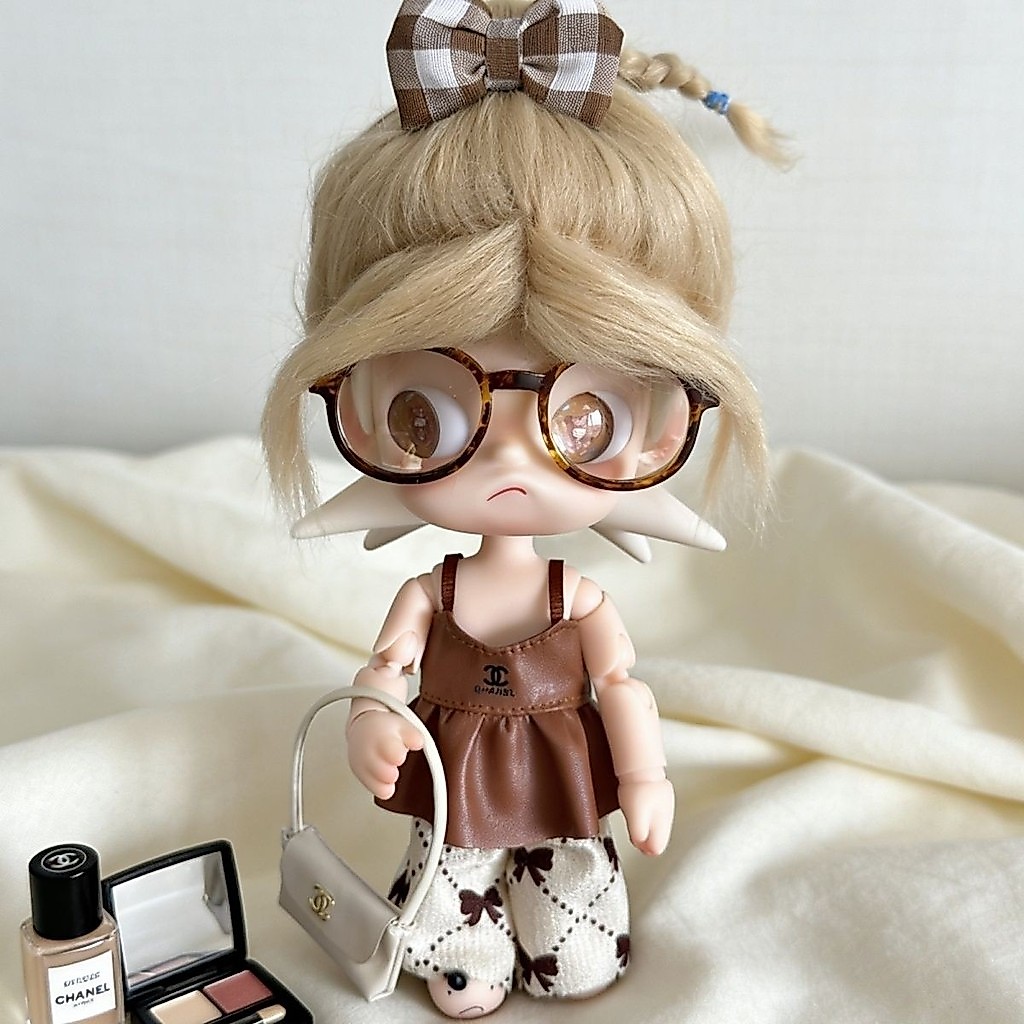Action Figure Zsiga เสื้อผ้าเด็ก 1/8 สไตล์ใหม่ Chanel ฤดูใบไม้ผลิฤดูร้อนชุด Gazi น้องสาว Tug Sister เปลี่ยน