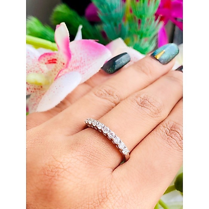 Diamond Ring wedding band 0.44CT 2.58gram
