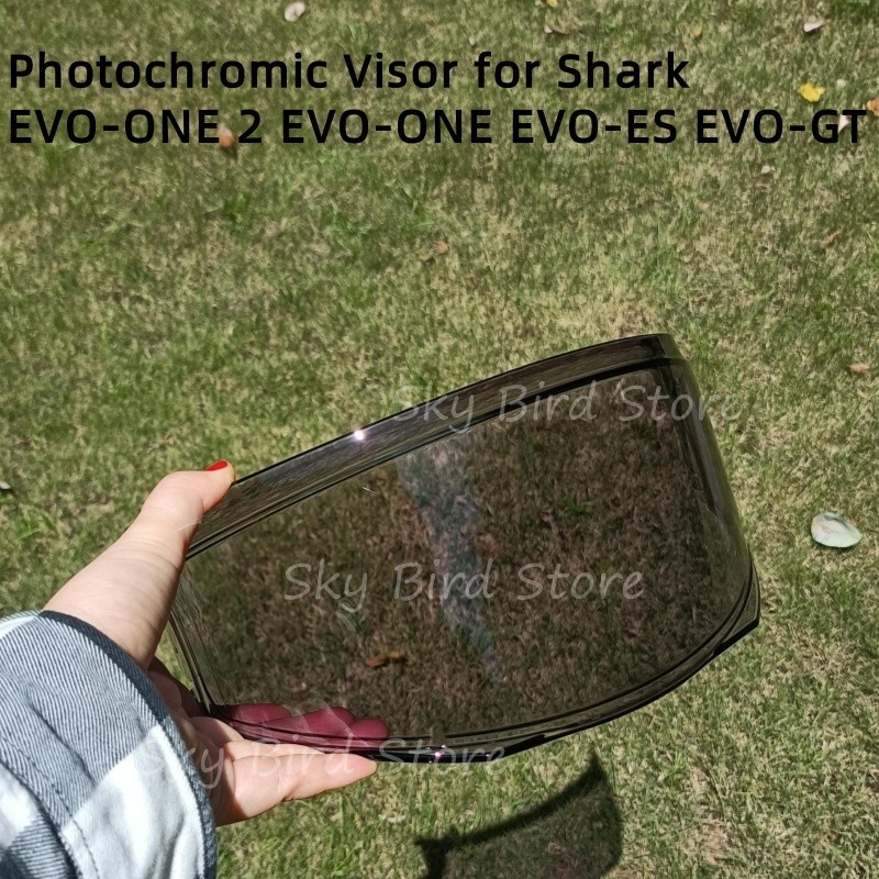 Photochromic Visor สําหรับ Shark EVO-GT EVO GT EVO-ONE 2 EVO ONE 2 EVO-ONE EVO ONE EVO-ES EVO ES เลน