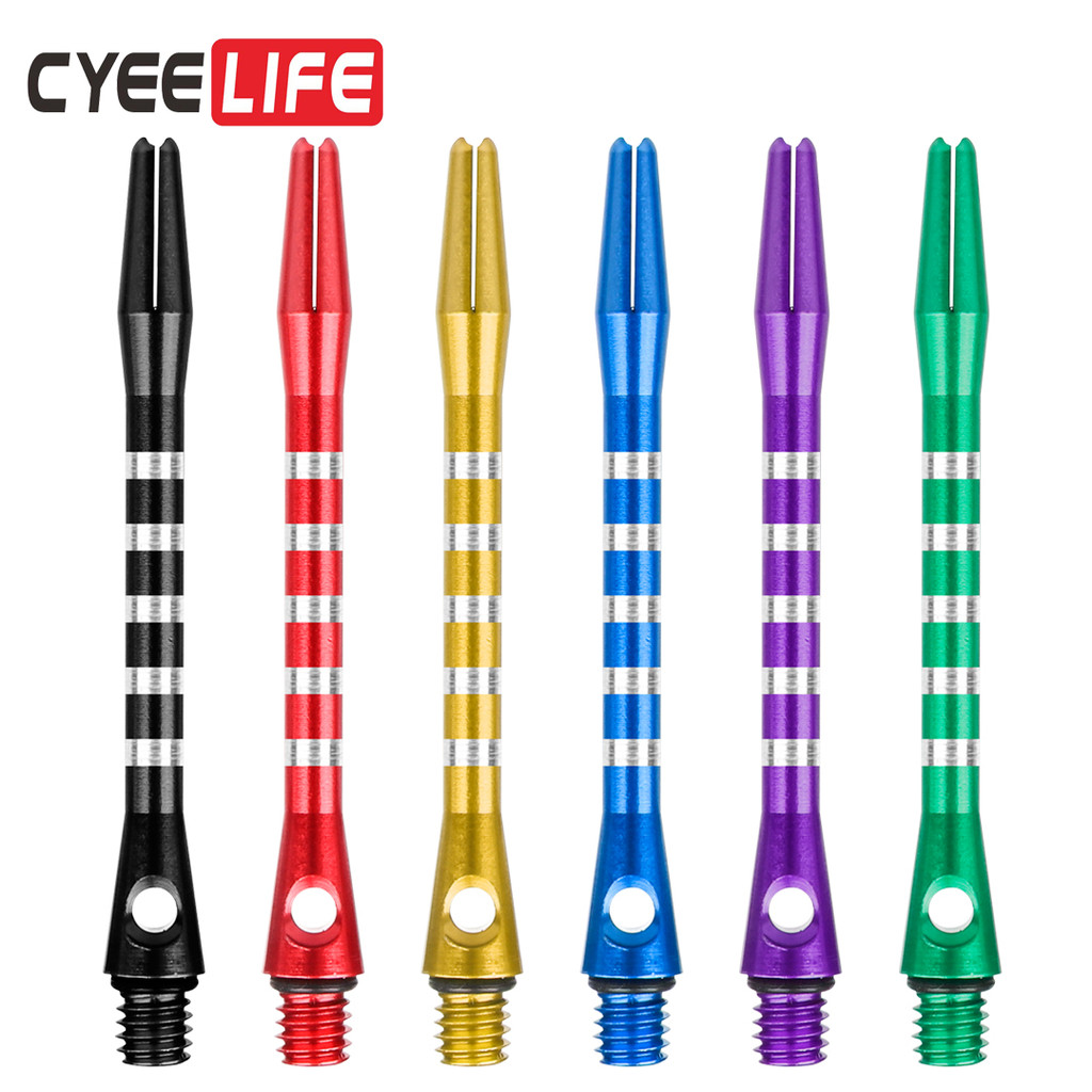 Cyeelife ก้านอลูมิเนียม Dart-Resistant Dart เข็ม Dart Tail อุปกรณ์เสริมสาย Shaft อะไหล่ Rod Shaft