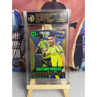 【พร้อมส่ง】Panini CR7 Cristiano Ronaldo การ์ดสะสมนักกีฬา การ์ดเกรดประเมิน พร้อมกล่องเก็บการ์ดเกรด ของขวัญเด็กผู้ชาย