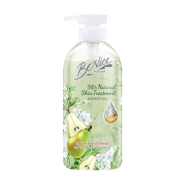 บีไนซ์ เจลอาบน้ำอิงลิชแพร์แอนด์ฟรีเซีย Benice English Pear Freesia 450ml.