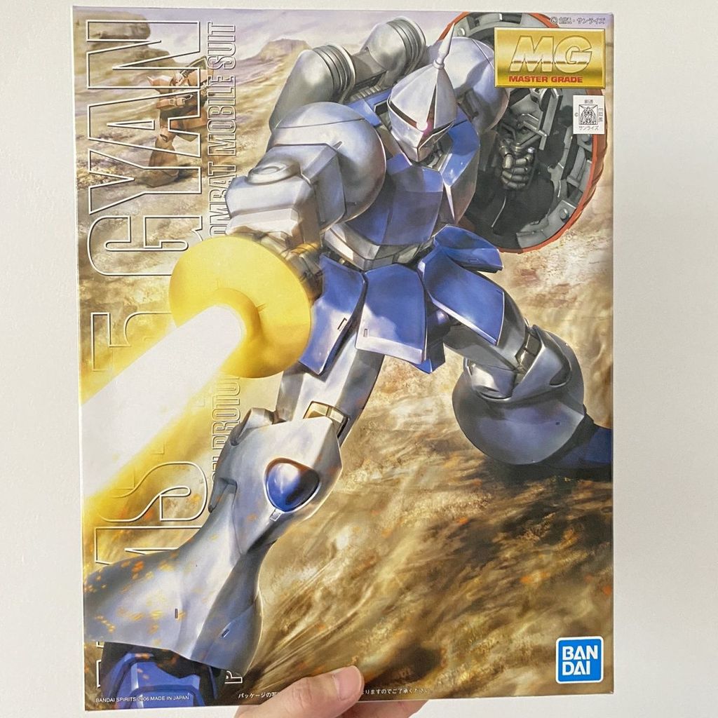Bandai MG 86 1/100 YMS-15 GYAN Strongman Dare Gundam Assembly Model พร้อมสต็อก