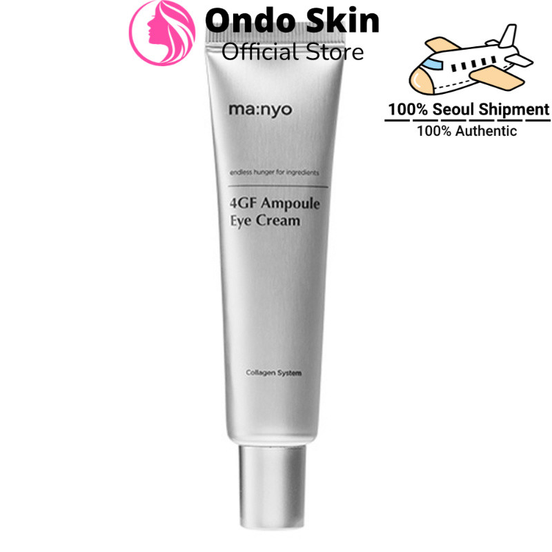Manyo Factory 4GF Ampoule Eye Cream 30ml ลดรอยคล้ำใต้ตากระจ่างใส กระชับผิวหมองคล้ำ ลดเลือนริ้วรอย ให