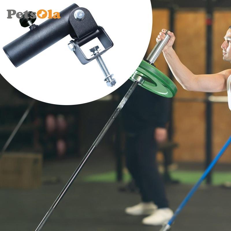 [PETSOLA] T Bar Row Landmine สิ่งที่แนบมา Heavy Duty แบบพกพาหมุนได้ T Bar แถวแผ่นโพสต์