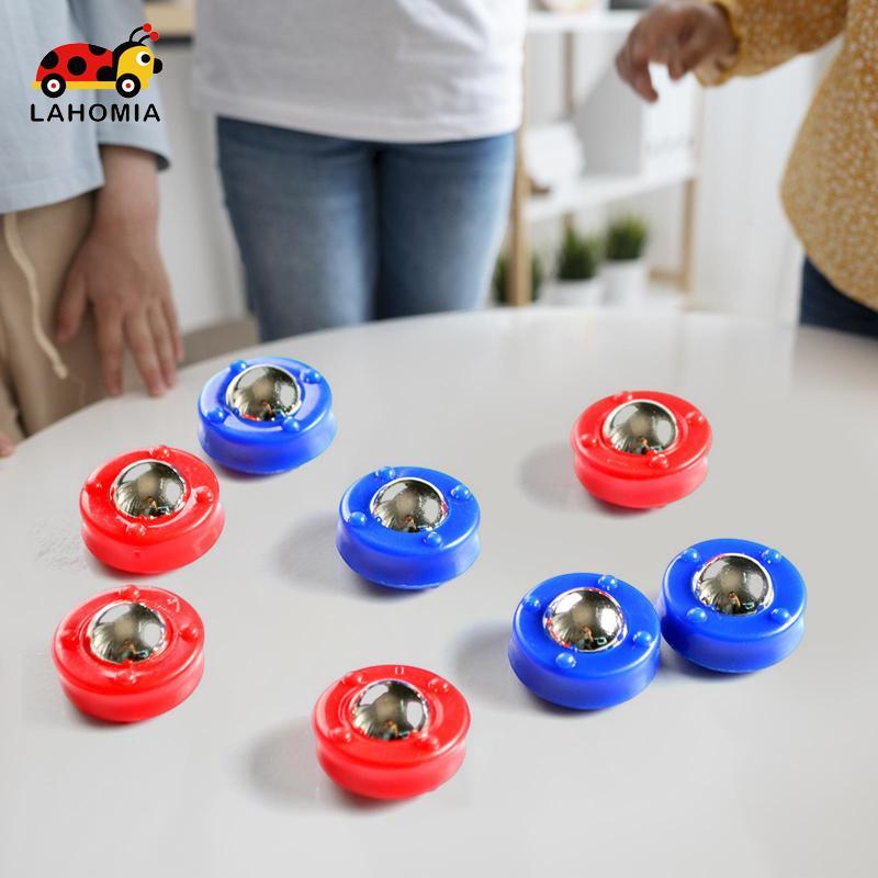 [Lahomia] 8 ชิ้น Shuffleboard Pucks แบบพกพา Shuffleboard Table Pucks Shuffleboard Table