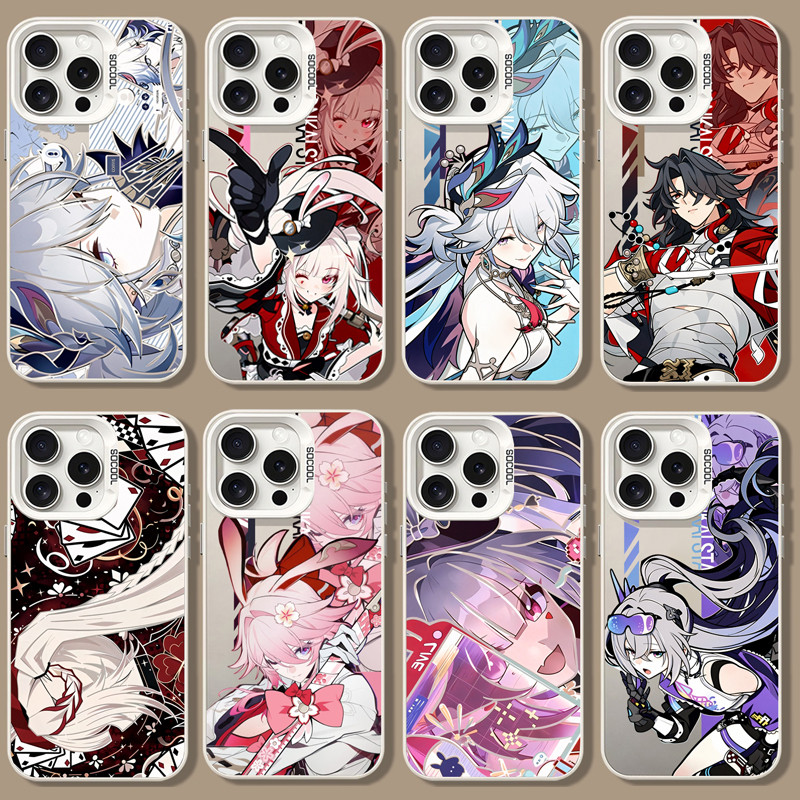 เกม Honkai Star Rail Evanescia Yao Guang Sparkle เคสโทรศัพท์สําหรับ Samsung Galaxy A37 A57 A27 A07 A36 M36 M15 M23 M31 M30S 5G A22 A72 ปลอกการ์ตูน Hard IMD กันกระแทกแฟชั่น