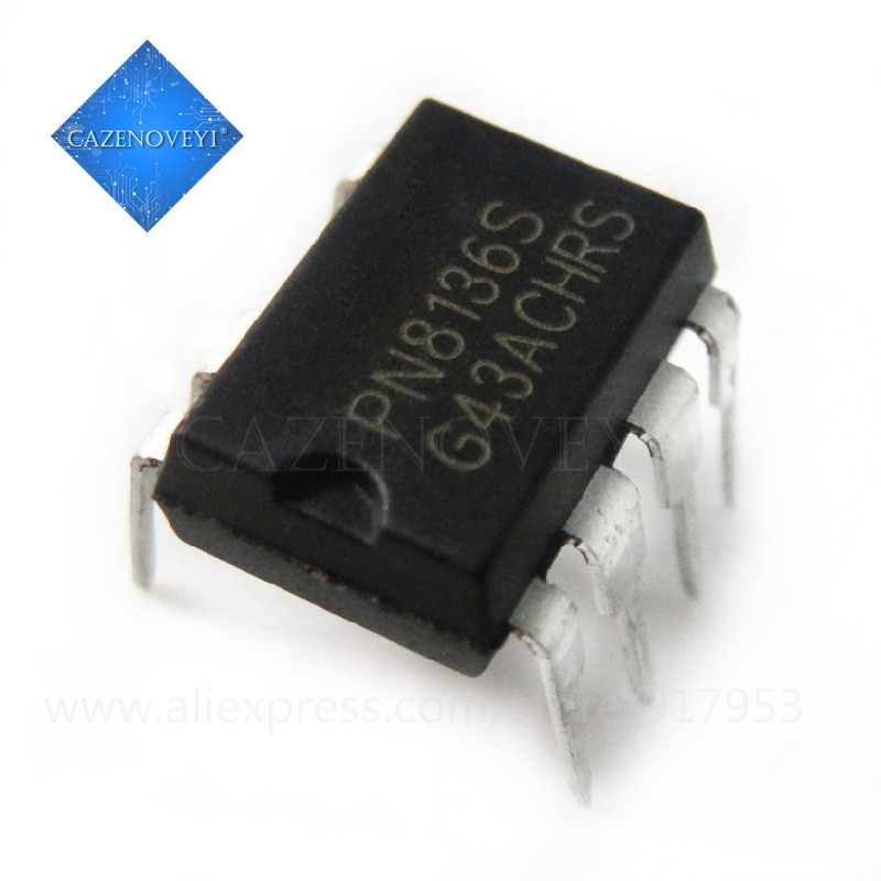 10 ชิ้น PN8136 8136 PN8136NSC-T1 DIP7 ชิป