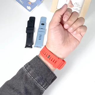 สายรัดซิลิโคนกรณีแก้วนิรภัย for Xiaomi Redmi Watch 6 5 4 สายรัดข้อมือยางกีฬานุ่มปกหน้าจอ PC for Redmi Watch 6 5 4