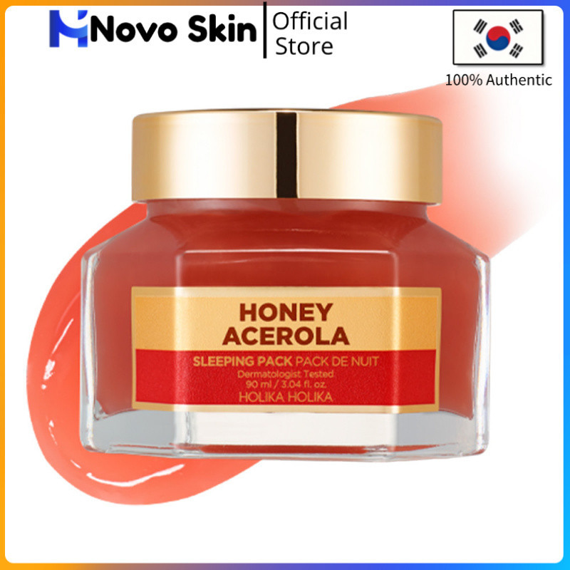 Holika Holika Honey Skin Sleeping Pack Acerola Honey 1 แพ็ค 90ml