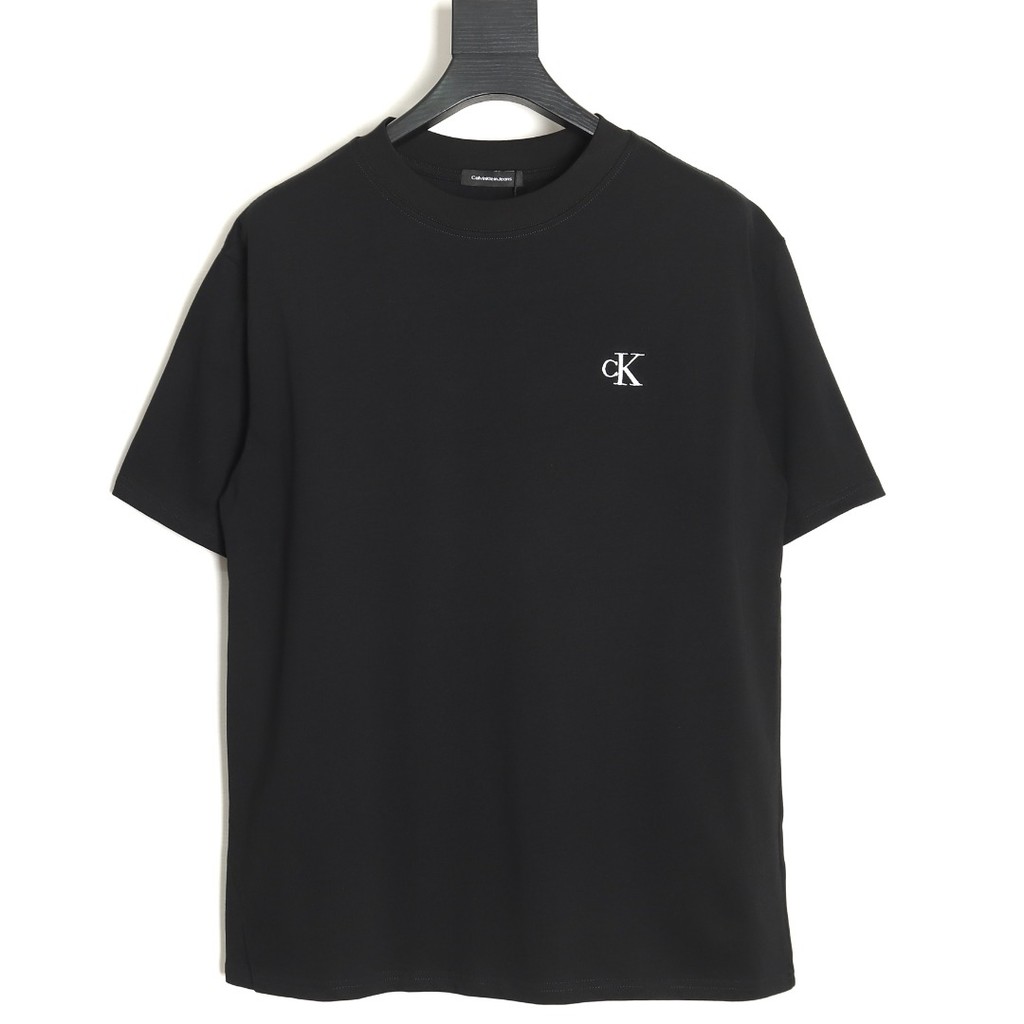 LOUIS VUITTON/LV/2026 คลาสสิกรอบคอแขนสั้นเสื้อยืดผู้ชายผู้หญิงรอบคอ Slim-Fit กลางแจ้งเกลียว Street ส
