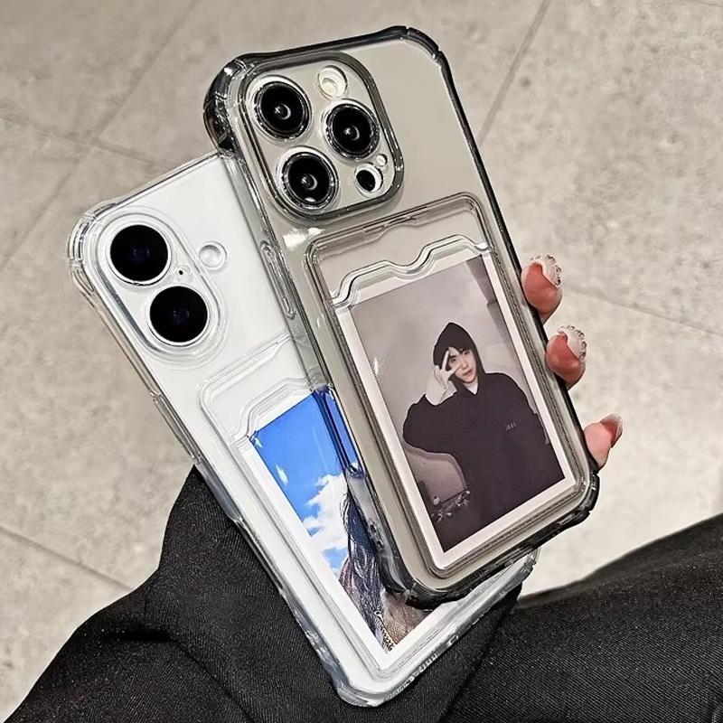 เคสใส รุ่นใหม่ล่าสุด TPU เคสกันกระแทก รุ่น iPhone 11 16 17 12 13 14 15 Pro Max Air XR 7 8 Plus X XS Max SE 17promax