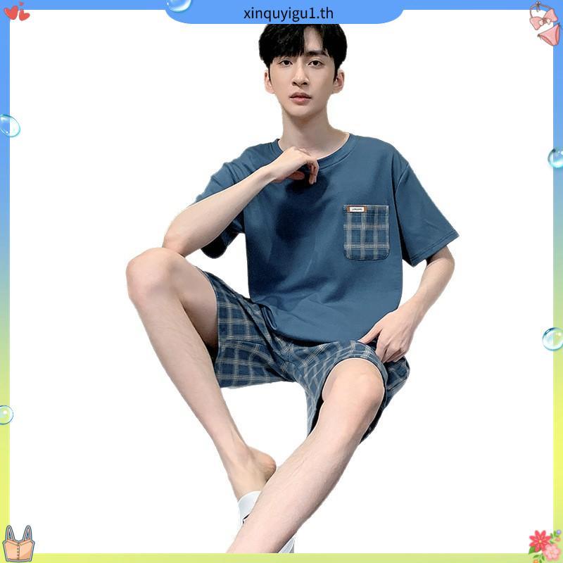 Pajamas, Comfortable ชุดนอน Pajamas, Pajamas Cotton Pajamasistar Men Pajamas L-4XL, Men's Cotton Paj