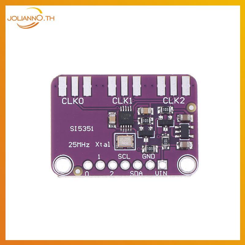 Joliann0 Si5351 Clo เครื่องกําเนิดไฟฟ้า Breakout Board โมดูล DC 3V-5V Si5351A สัญญาณเครื่องกําเนิดไฟฟ้า Clo 8KHz-160MHz I2C th