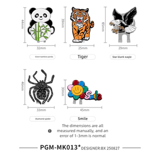 PGM GOLF Golf Ball Marker MK013 | แม่เหล็ก
