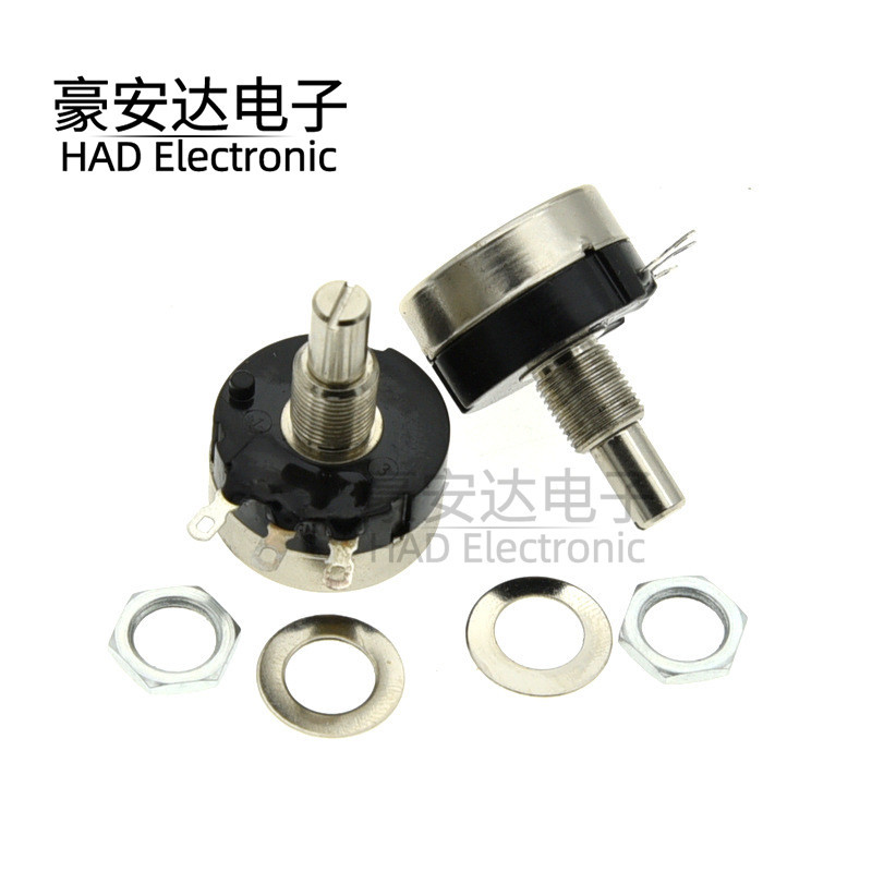 RV24YN20S แหวนเดี่ยวฟิล์มคาร์บอน Potentiometer B102/B202/B502/B103/B203/B104 1K 10K