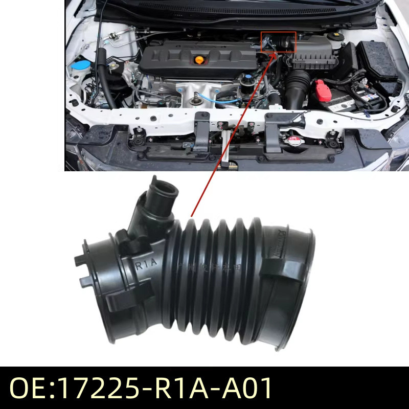 ท่อเข้าลม Honda Civic Gen 9 2012-2015 ท่อเข้าอากาศ 17225-R1A-A01