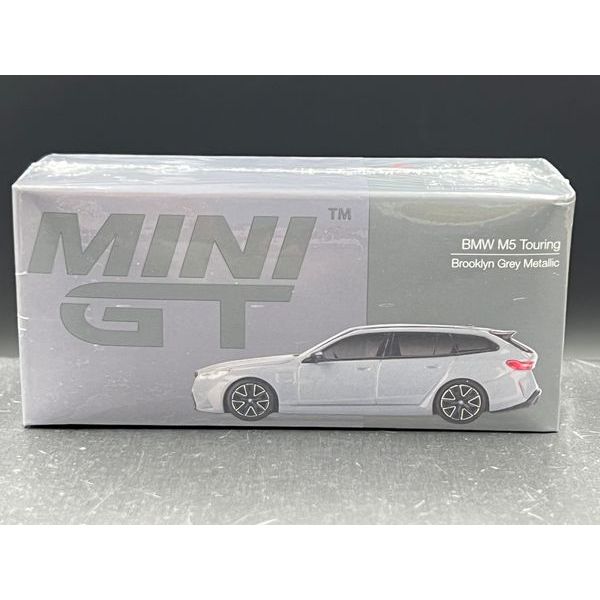 MINIGT 1/64 BMW M5 Touring (G99) Brooklyn Grey Metallic