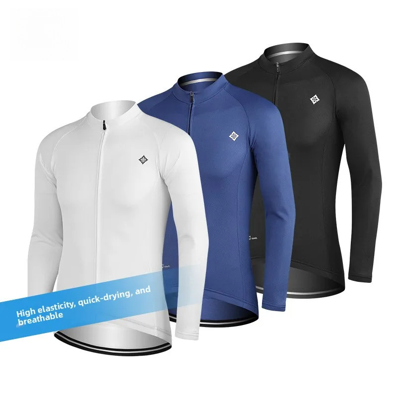 XINTOWN ขี่จักรยาน JERSEY แขนยาว Pro Aero ขนาดเล็ก 3D Bubble ตาข่ายขี่จักรยาน JERSEY ผู้ชายผู้หญิง Breathable Man ขี่จักรยาน Maillot