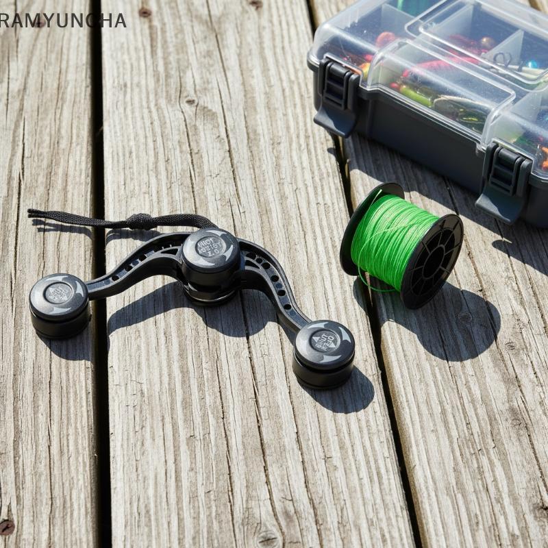 RAM Fishing Knotter GT: FG Knot Assist & Line Winding Tool สําหรับการเชื่อมต่อผู้นํา OTC