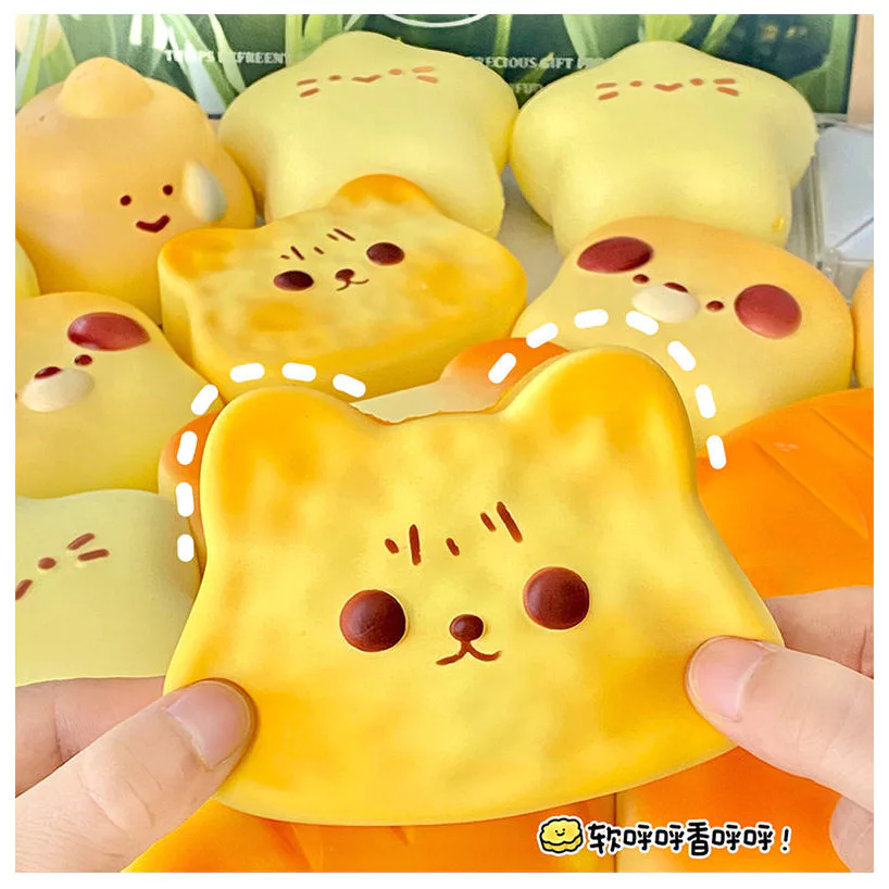 Capybara Squishy เบเกอรี่ บีบคลายเครียด Soft Rebound thumbnail 7
