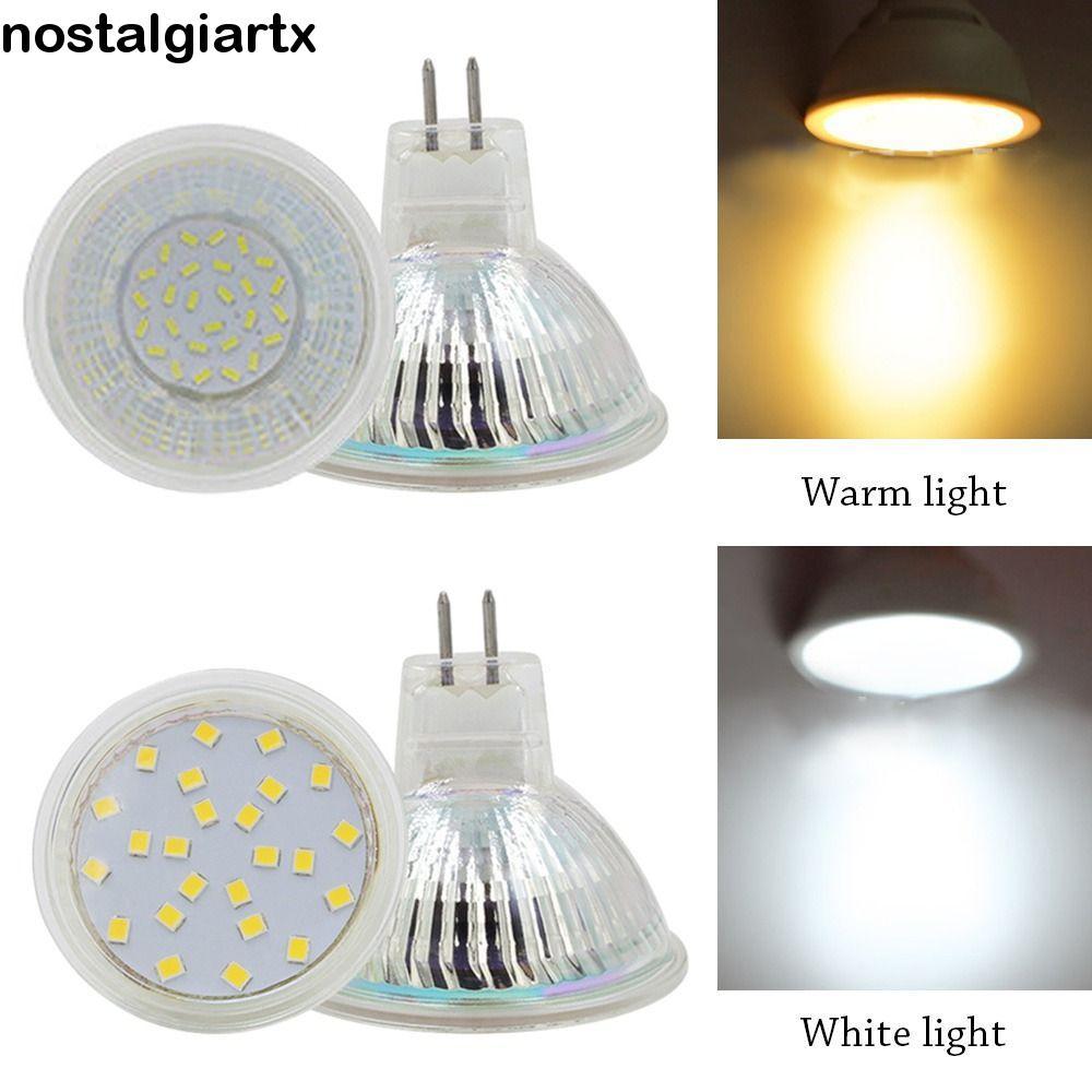 NOSTALGIARTX หลอดฮาโลเจน Warm 220V/12V 5W/3W Mini MR11/MR16/GU10