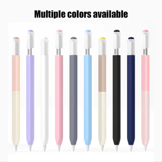 เคสซิลิโคนนิ่มสำหรับปากกาสไตลัส — เคสป้องกันและกันกระแทก for Apple Pencil Usb-c Pencil 3