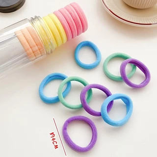 ยางรัดผม (20เส้น/กล่อง) - ยืดหยุ่นสูง ไร้รอยต่อ/หนังยาง พร้อมส่งจากไทย JoyTray