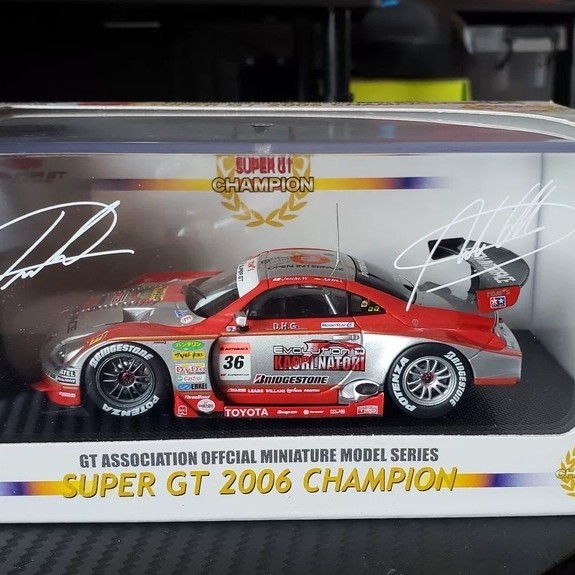 [มาใหม่เดือนพฤษภาคม]% jj1/43 ebbro gt500 2006 sc430 Championship Pack 43 รุ่นรถ Lexus sc430 super gt