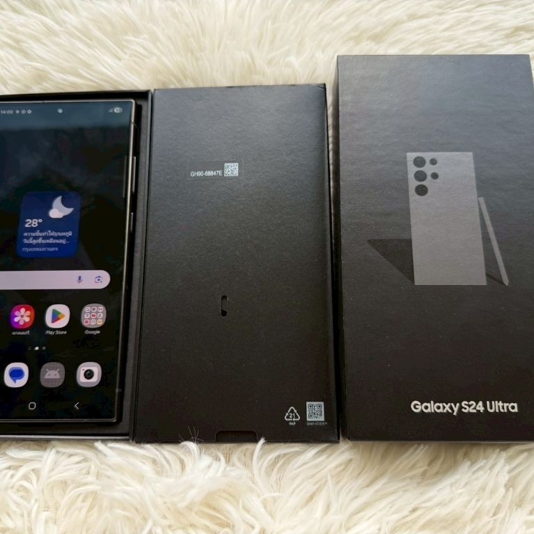 มือสอง samsung s24ultra 256gb ประกันเหลือ