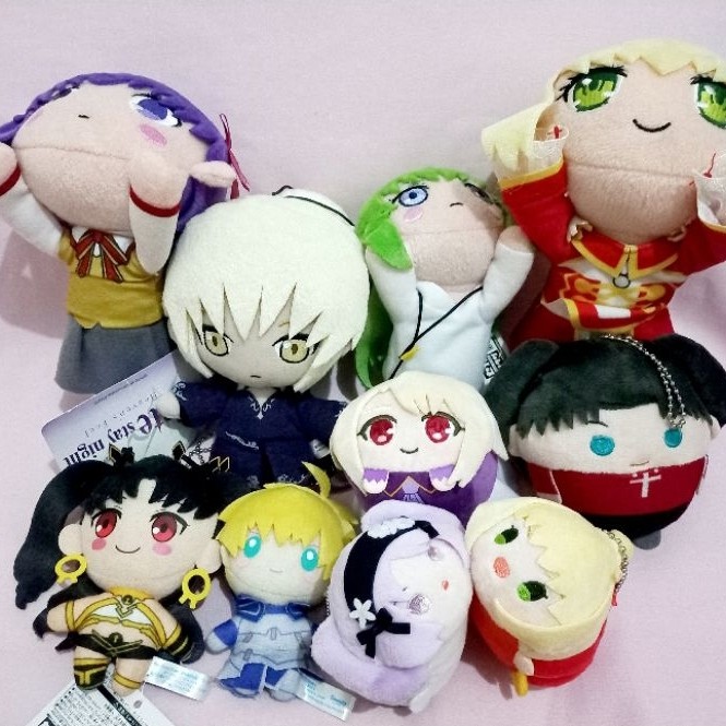 Fate Series FSN FGO Extella Nuigurumi Plush Nesoberi Mochi Mascot Mochikororin Fuwakororin - Rin Toh